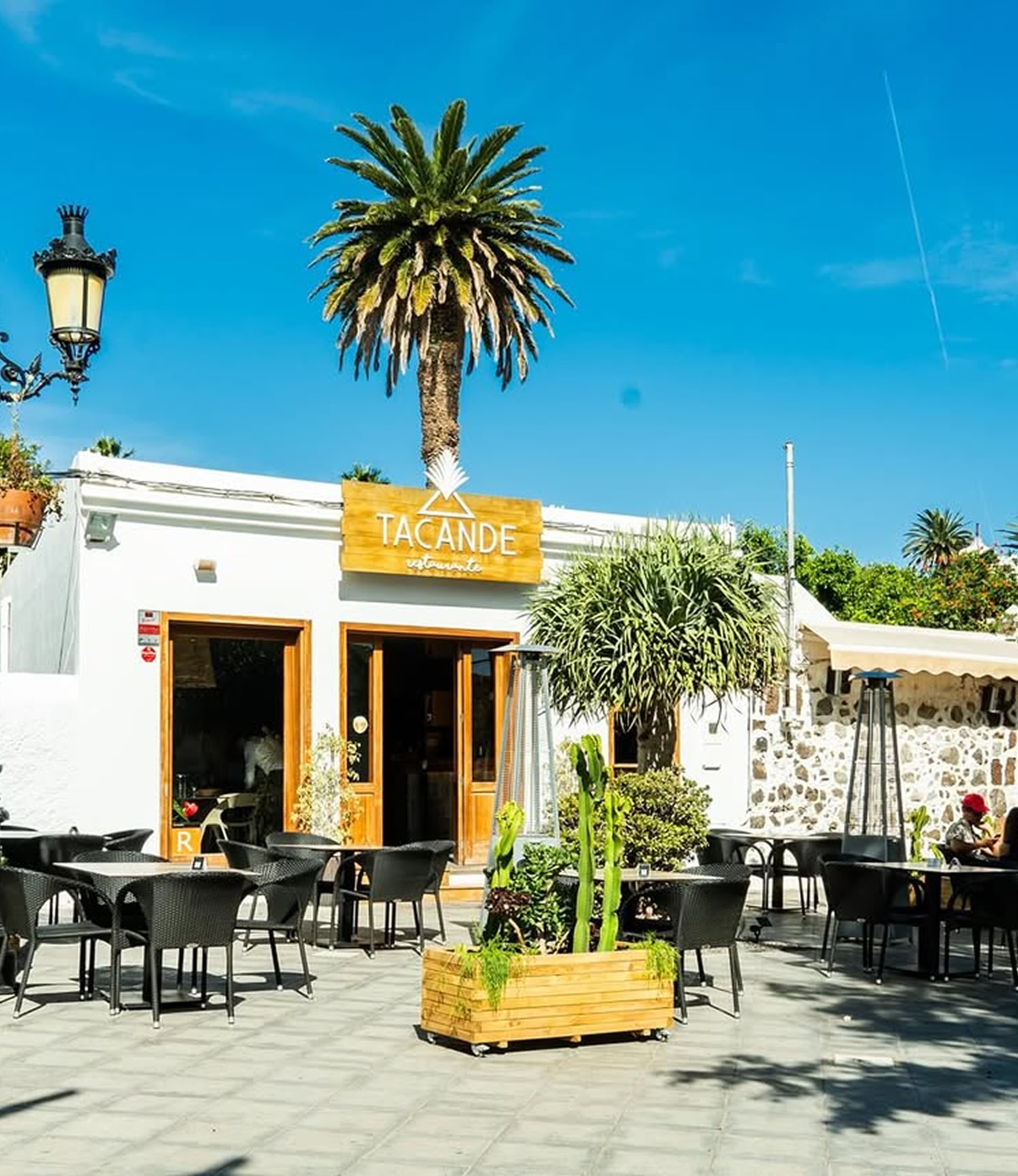 Imagen de la fachada de Tacande